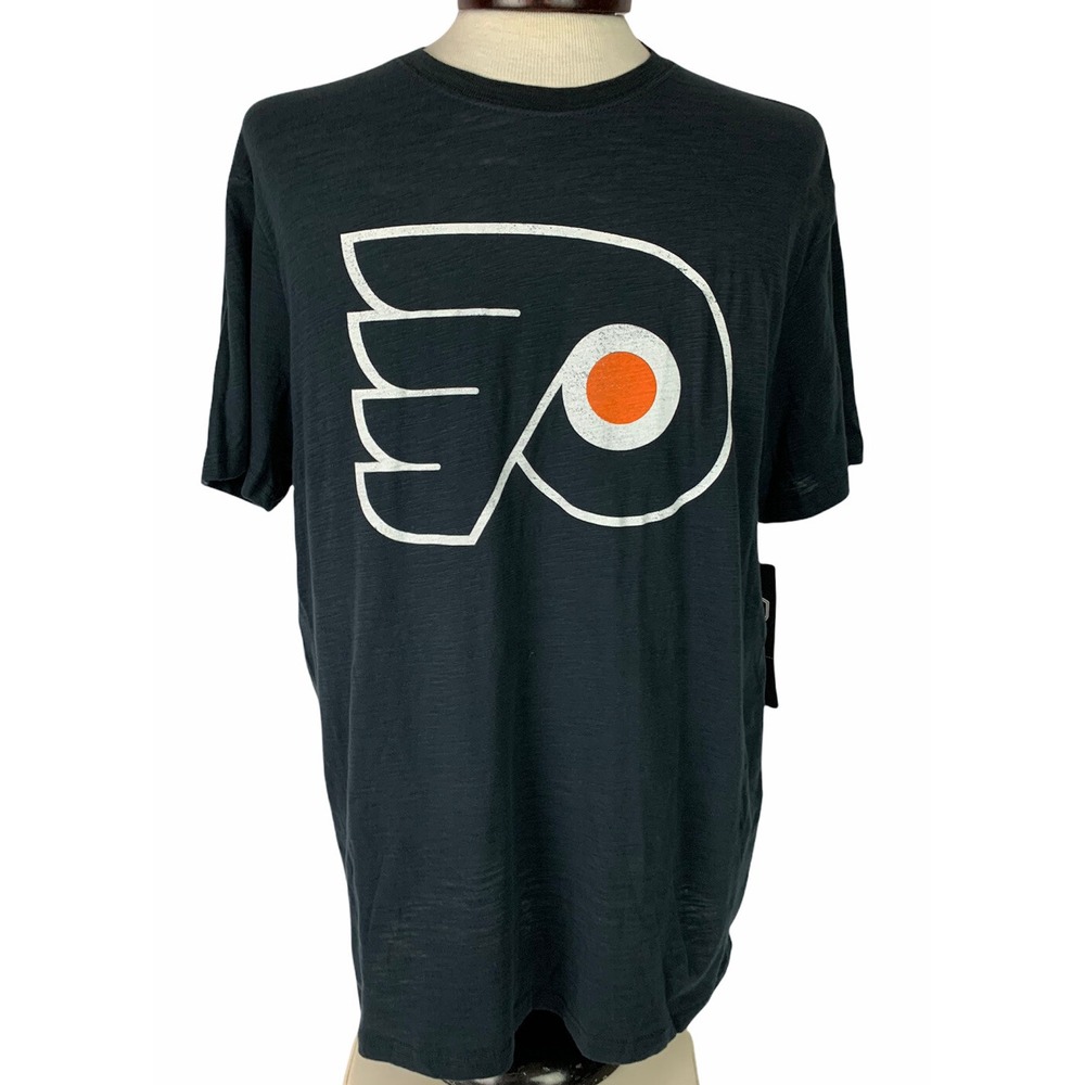 Medium OTS Mens NHL Philadelphia Flyers Hockey Tee Shirt New Tshirt Short Sleeve
